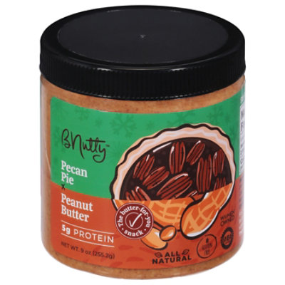 B Nutty Peanut Butter Pecan Pie - 9 OZ - Image 3