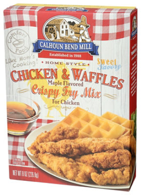 Calhoun Bend Fry Mix Chicken & Waffles - 8 OZ - Image 4