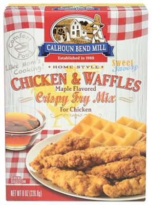 Calhoun Bend Fry Mix Chicken & Waffles - 8 OZ - Image 1