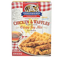 Calhoun Bend Fry Mix Chicken & Waffles - 8 OZ