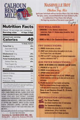 Calhoun Bend Fry Mix Nashville Hot - 8 OZ - Image 5