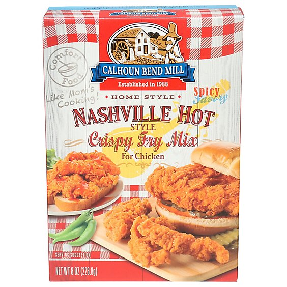 Calhoun Bend Fry Mix Nashville Hot - 8 OZ