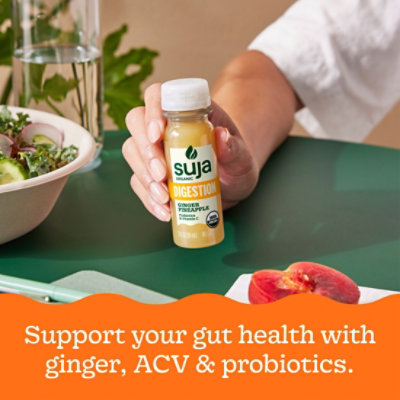 Suja Organic Digestion Ginger Pineapple Shots Bottle - 2 Fl. Oz. - Image 5