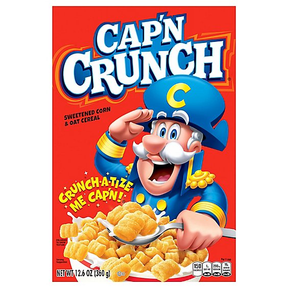 Quaker Capn Crunch Cereal - 12.6 OZ