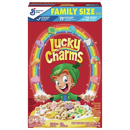 Lucky Charms Cereal - 18.6 OZ - Image 1