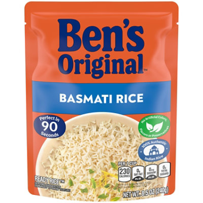 Ben's Original Ready Basmati Rice Pouch - 8.5 Oz - Image 4