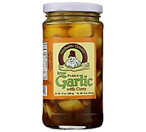 Majestic Garlic Raw Pickeld Garlic Curry - 8 OZ