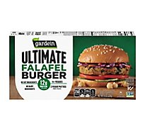 Gardein Ultimate Falafel Burger Patties Frozen Plant based Vegan - 8 Oz