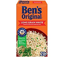 Ben's Original Long Grain White Enriched Parboiled Rice Box - 2 Lb