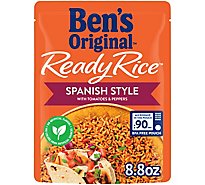Ben's Original Ready Spanish Style Rice with Tomatoes And Peppers Pouch - 8.8 Oz