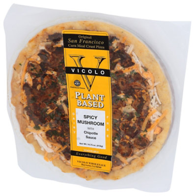 Vicola Spicy Mushroom With Chipotle Sauce Plant Based Pizza - 14.75 OZ - Image 4