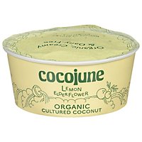 Cocojune Org Lemon Eldrfwr Yogurt - 4 OZ - Image 1