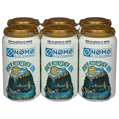 Crux Fermentation Project NOMO River Refresher IPA Non Alcoholic Beer Cans - 6-12 Fl. Oz. - Image 2
