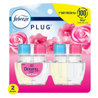 Febreze Plug Drf Downy April Fresh - 1.75 FZ - Image 1