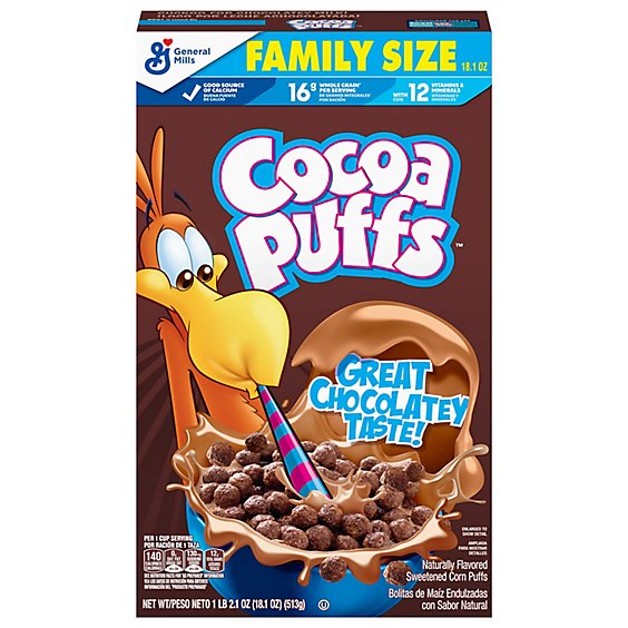 Cocoa Puffs Cereal - 18.1 OZ