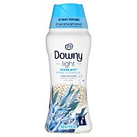 Downy Light Ocean Mist Laundry Scent Booster Beads for Washer with No Heavy Perfumes - 14.8 Oz - Image 2