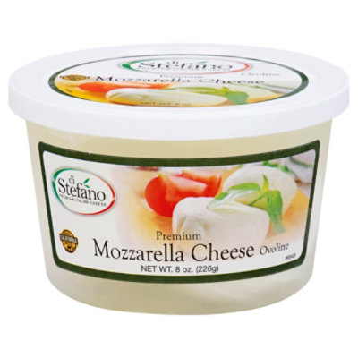 Di Stefano Ovaline Mozzarella Cheese - 8 OZ - Image 1