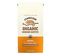 Chameleon Churro Flavored Ground Coffee - 9 OZ