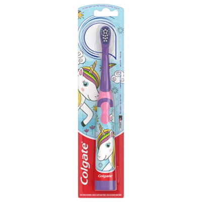 Colgate Kids Sonic Powered Battery Toothbrush Unicorn - Each