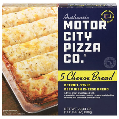 Motor City Pizza Detroit Style 5 Cheese Bread - 22.43 OZ - Image 3