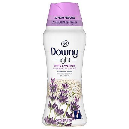 Downy Light White Lavender Scent Booster Beads for Washer with No Heavy Perfumes - 14.8 Oz - Image 3