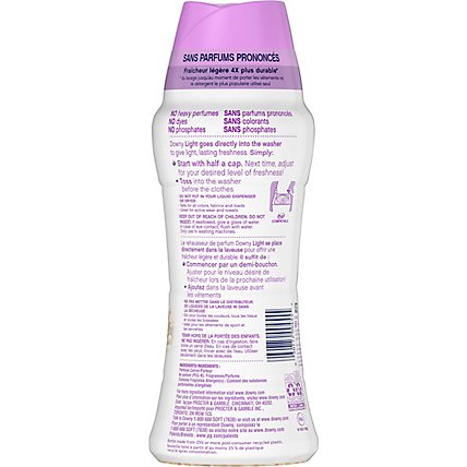 Downy Light White Lavender Scent Booster Beads for Washer with No Heavy Perfumes - 14.8 Oz - Image 5