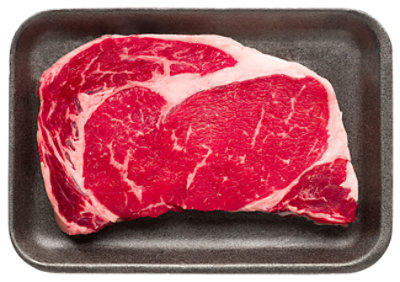 USDA Choice Beef Ribeye Steak Boneless Dry Aged Vacuum Packed - 1 Lb