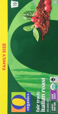 O Organics Coffee Pods Italian Roast Family Pack - 72 Count - Image 7