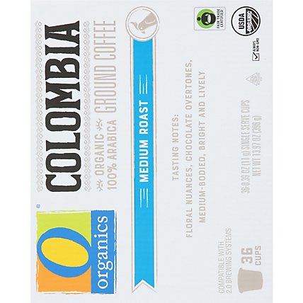 O Organics Coffee Pods Colombia - 36 CT - Image 5