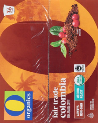 O Organics Coffee Pods Colombia - 36 Count - Image 4