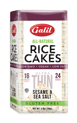 Galil Ultra Thin Rice Cakes Sesame - 3.5OZ - Image 1