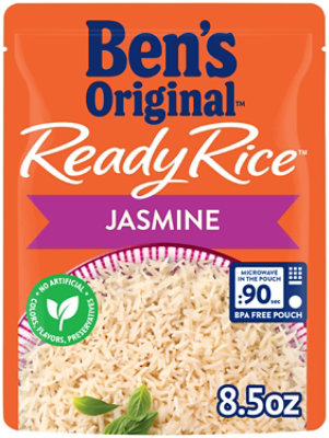 Ben's Original Ready Rice Easy Dinner Side Jasmine Rice Pouch - 8.5 Oz