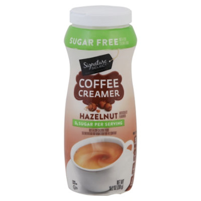 Signature Select Creamer Hazelnut Sugar Free - 10.2 OZ