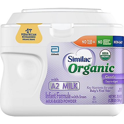 Similac Organic A2 Powder - 20.6 OZ - Image 2