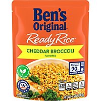 Ben's Original Ready Rice Easy Dinner Side Cheddar Broccoli Flavored Rice Pouch - 8.5 Oz - Image 2