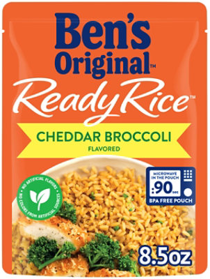 Bens Original Ready Rice Side Dish Cheddar Broccoli - 8.5 OZ