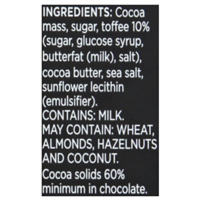Divine 68% Dark Choc W Sea Salt & Toffee - 3OZ - Image 4