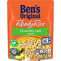 Ben's Original Ready Rice Easy Dinner Side Cilantro Lime Flavored Rice Pouch - 8.5 Oz - Image 2