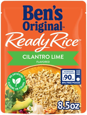 Ben's Original Ready Cilantro Lime Flavored Rice Pouch - 8.5 Oz - Image 1