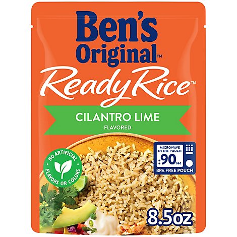 Bens Original Cilantro Lime Ready Rice Side Dish - 8.5 OZ