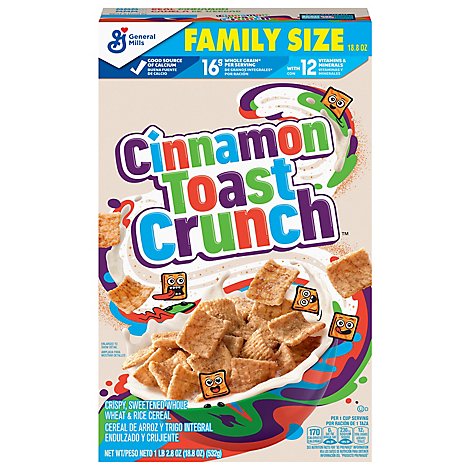 Cinnamon Toast Crunch Cereal - 18.8 OZ