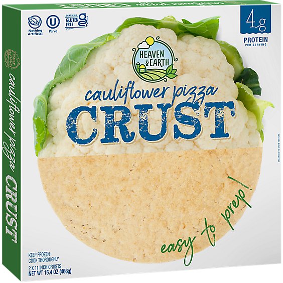 Heaven & Earth Cauliflower Pizza Crust - 16.4OZ