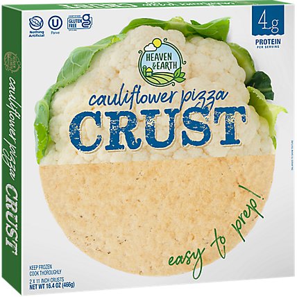 Heaven & Earth Cauliflower Pizza Crust - 16.4OZ - Image 1