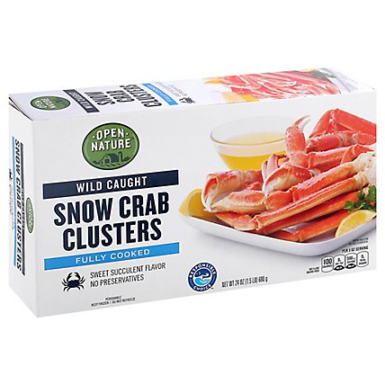 Open Nature Snow Crab Clusters - 24 Oz - Image 1