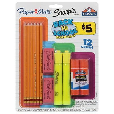 Elmers Disappearing Purple School Glue Sticks - 0.21 Oz, 3 Ea 
