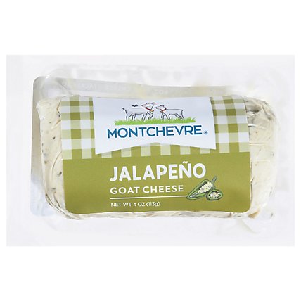 Montchevre Cheese Log Goat Jalapeno - 4 OZ
