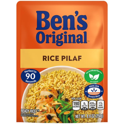 Ben's Original Ready Rice Pilaf with Orzo Pasta Pouch - 8.8 Oz - Image 4