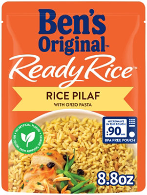 Ben's Original Ready Rice Pilaf with Orzo Pasta Pouch - 8.8 Oz