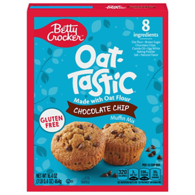 Betty Crocker Oat-tastic Chocolate Chip Muffin Mix - 16.4 OZ