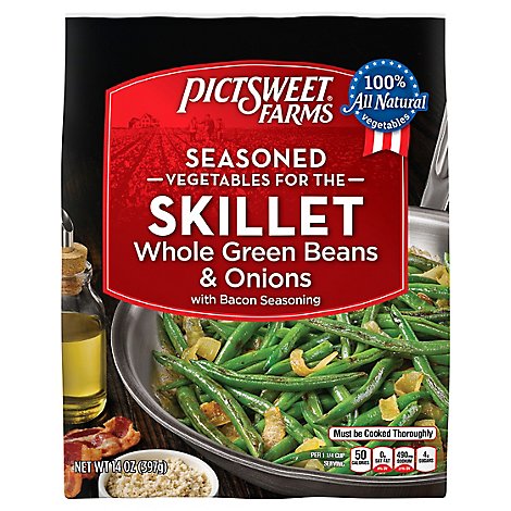 Psf Vfs Whole Green Beans & Onions - 14 OZ